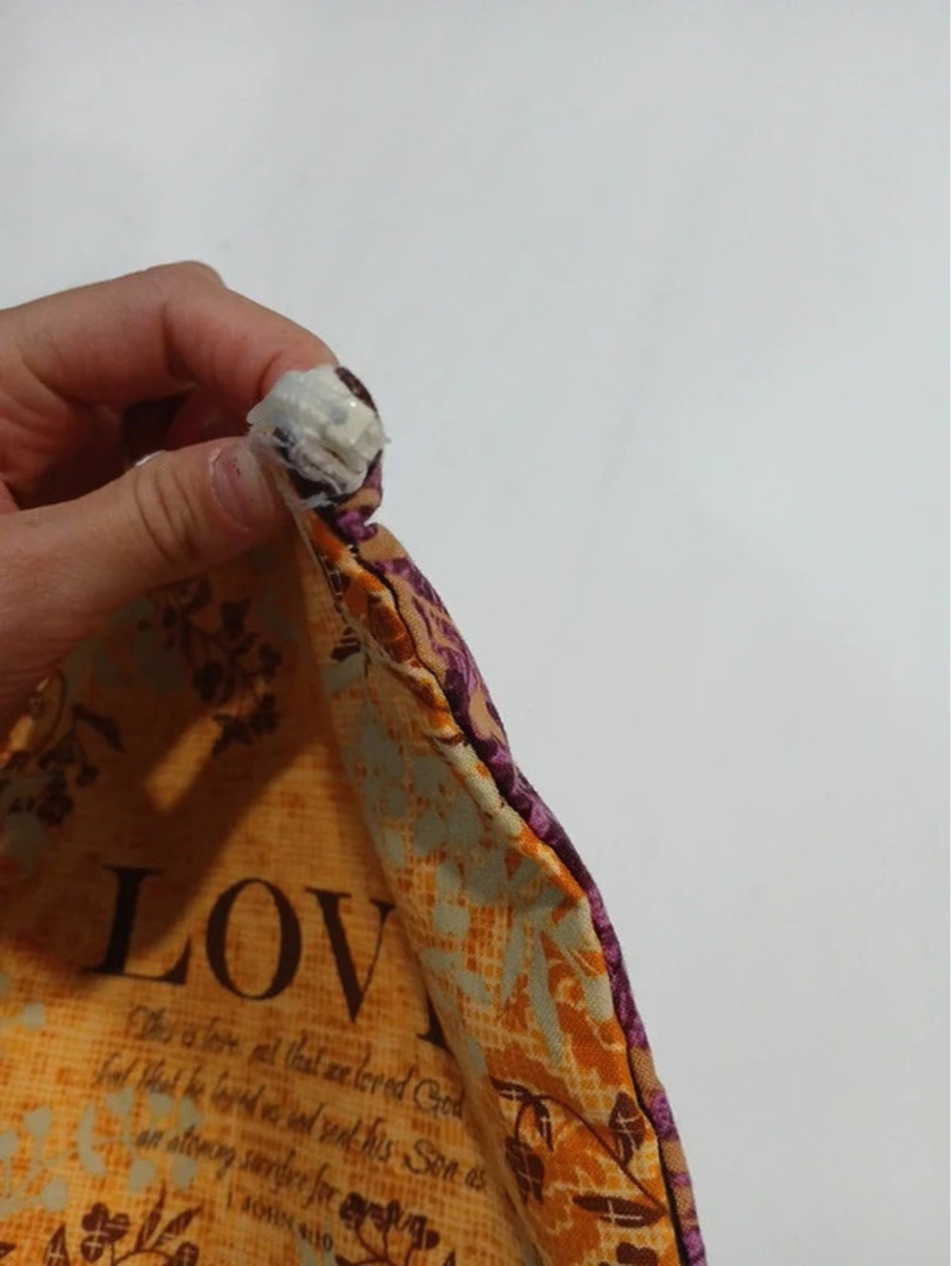 Handmade makeup storage bag - Picture 7 of 10